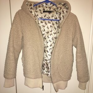 FLUFFY COAT - like a sheep! :)